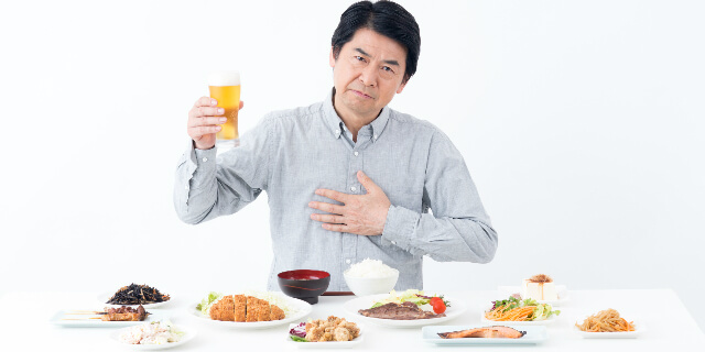 乱れた食生活