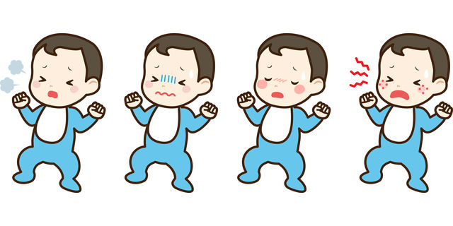 赤ちゃんの病気の症状