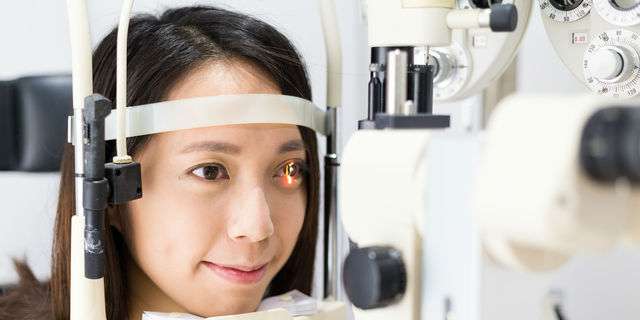 眼科での検査