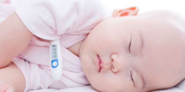 体温計と赤ちゃん