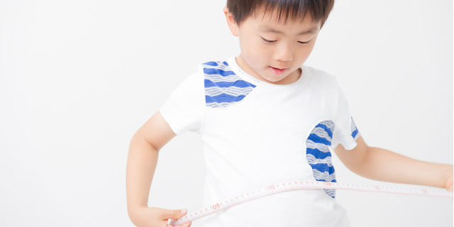 子どものウエスト計測