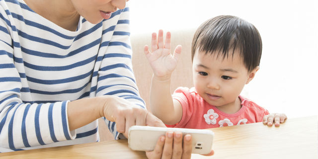 スマホで写真撮影