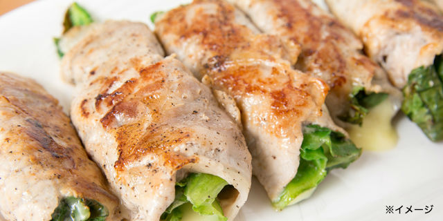 ほうれん草の肉巻き