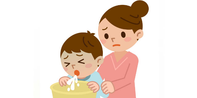 子どもを吐かせる親