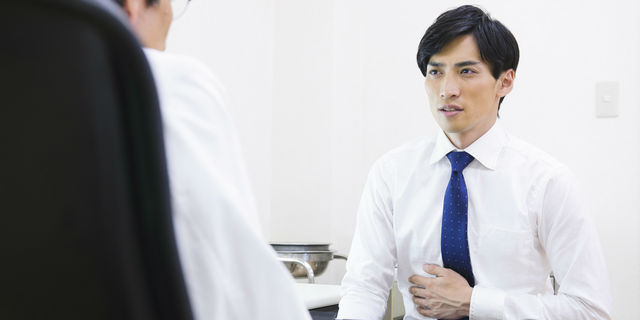 通院している男性