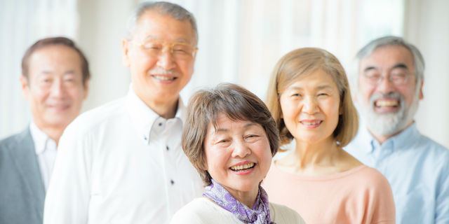 シニアの男女