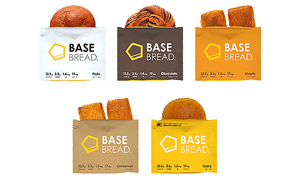 ベースフード株式会社様 「BASE BREAD®」シリーズ