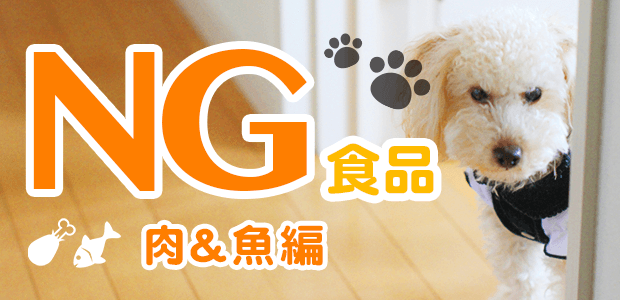 犬にNG食べ物リスト!~肉・魚編~